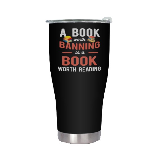 Librarian Bookworm Book Nerd Reading Library Stainless Steel Tumblers
