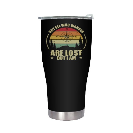 Hiking Camping Mountain Hiker Stainless Steel Tumblers