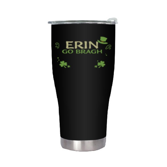 Erin go bragh - St. Patrick's Day Stainless Steel Tumblers