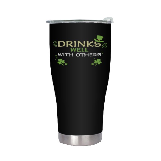 Drinks Well With Others Stainless Steel Tumblers
