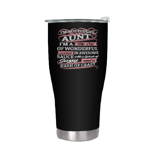 Aunt Funny Aunt Aunt Lover Mother s Day Stainless Steel Tumblers