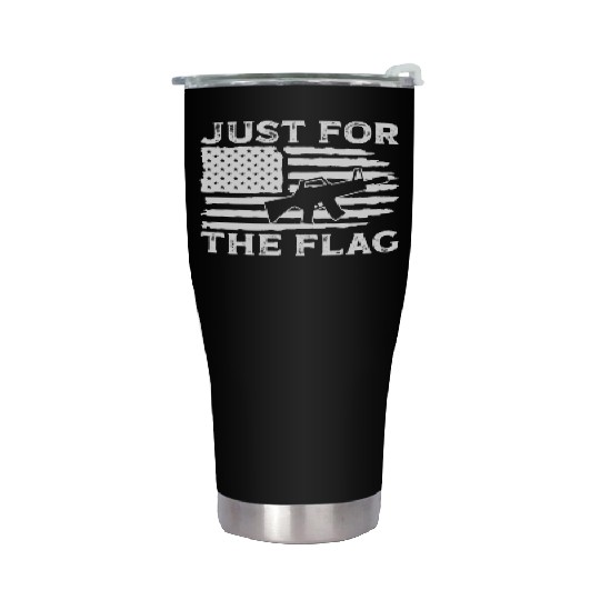 Soldier just for flag military army veteran Stainless Steel Tumblers