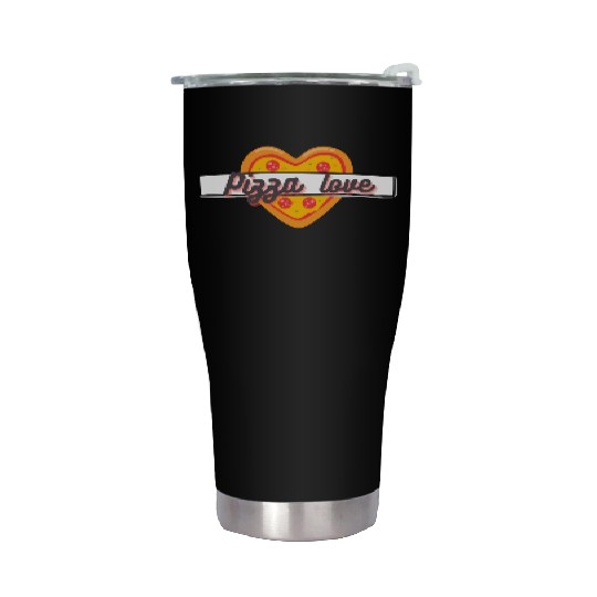 PIZZA LOVER Stainless Steel Tumblers
