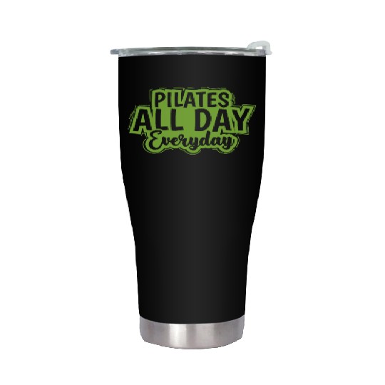 Pilates all Day Everyday Powerhouse Stainless Steel Tumblers