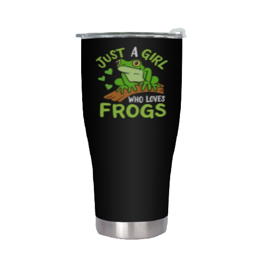 Frog Toad Frog Lover Stainless Steel Tumblers