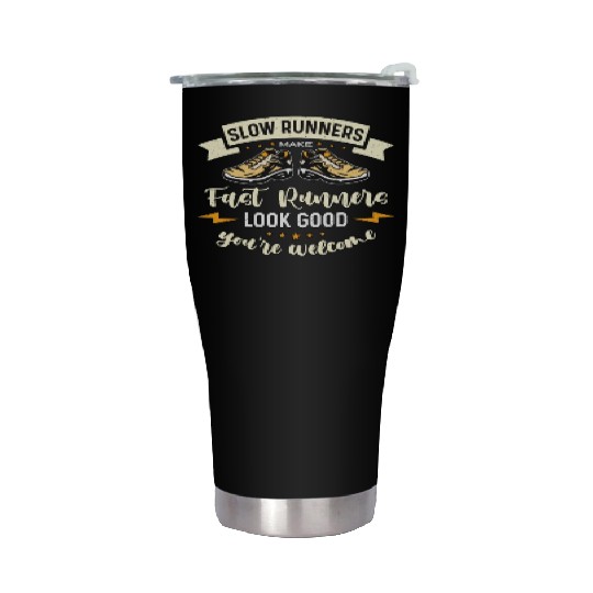 Half Marathon Slow Runners Make Race Training 13.1 Stainless Steel Tumblers