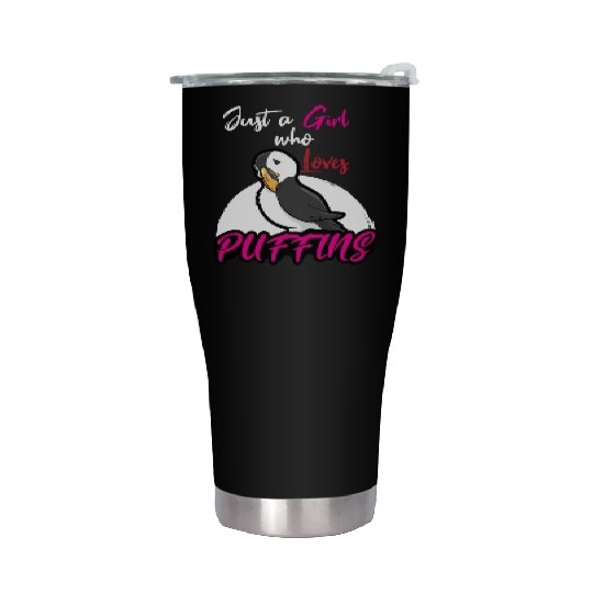 Puffin Lover Puffins Stainless Steel Tumblers