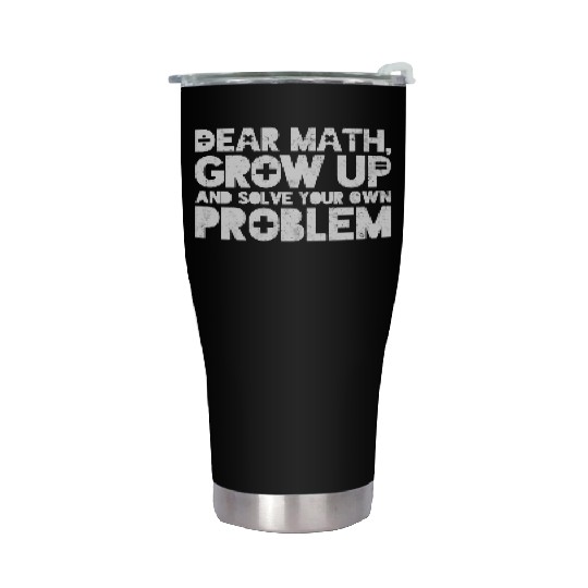 Math Math Teacher Mathematician Mathematics Stainless Steel Tumblers