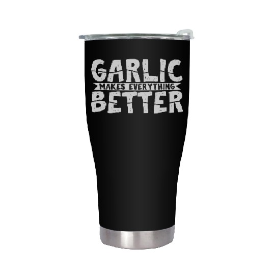 Garlic Garlic Lover Cooking Stainless Steel Tumblers