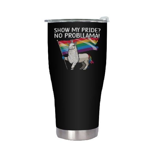 Gay Rights Rainbow Pride Month LGBTQ Gay Pride Stainless Steel Tumblers