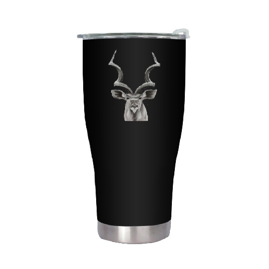 The African Greater Kudu Stainless Steel Tumblers