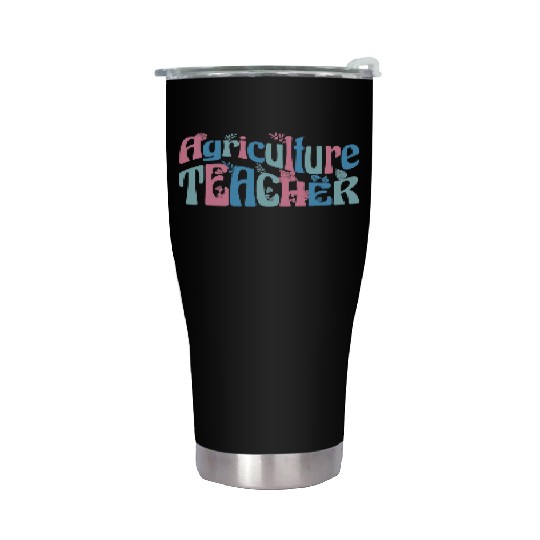 AG Teacher Future Farmer Agriculture Teacher 4 Stainless Steel Tumblers