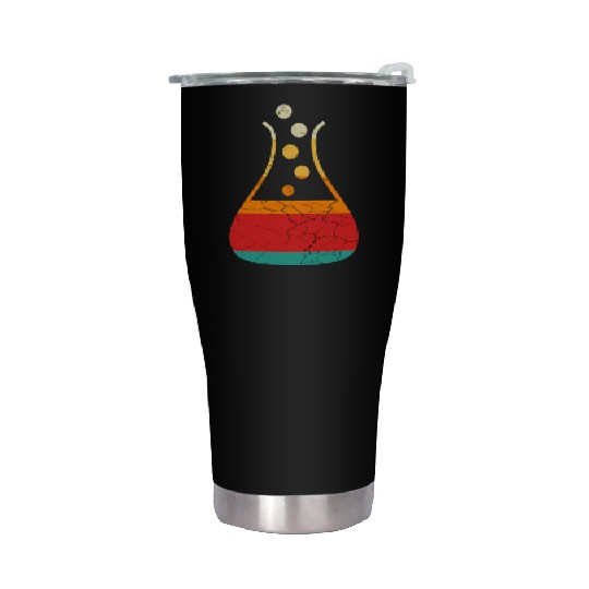 Funny Retro Vintage Science Chemistry Teacher Stainless Steel Tumblers