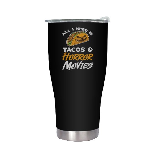 Horror Film Quote For A Horror Movie Lover Stainless Steel Tumblers