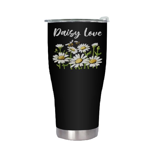 Daisy Love Stainless Steel Tumblers