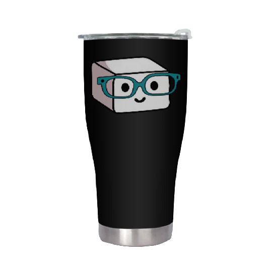 Sugar Sugar Cube Nerd Glasses Stainless Steel Tumblers
