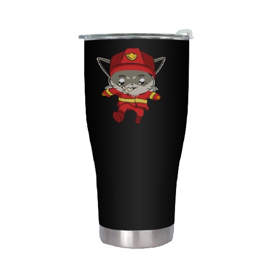 My Cat Even Uses The Toilet Funny Cat Mom Dad Stainless Steel Tumblers