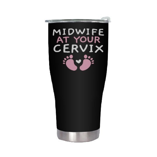 Midwifery Profession Newborn Childbirth Midwife Stainless Steel Tumblers