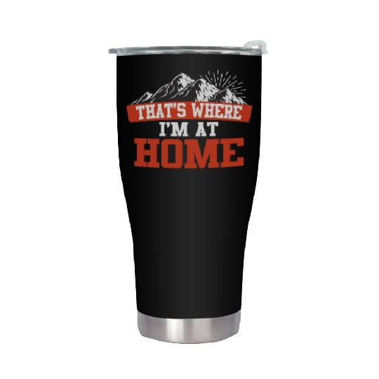 Mountaineer Hiking lovers Climbers Hikers Stainless Steel Tumblers