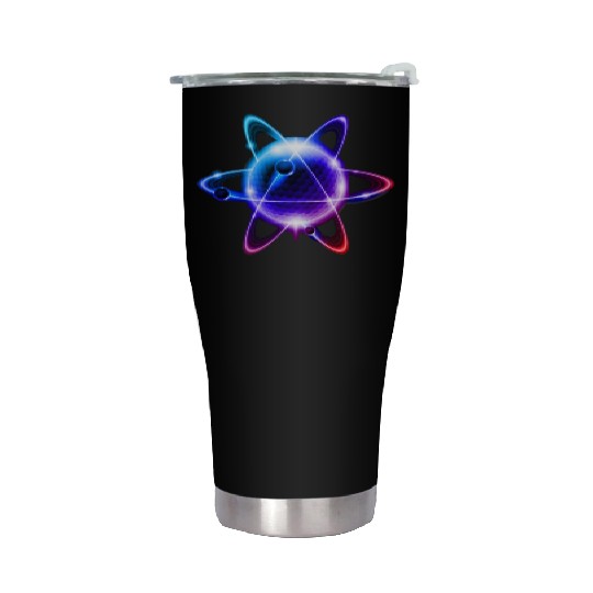 Science Chemistry Chemist Atom Stainless Steel Tumblers Atom Stainless Steel Tumblers P