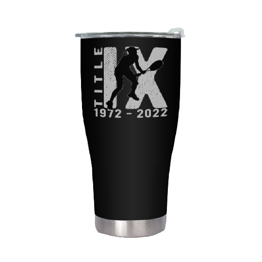 Title Ix 50Th Anniversary Us Education Amendments Stainless Steel Tumblers