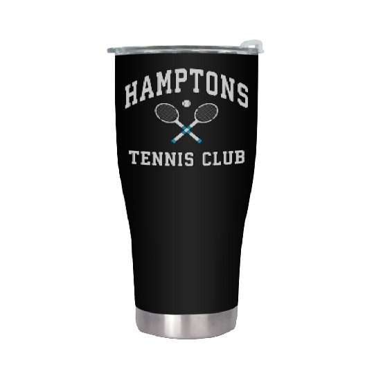 Hamptons Tennis Club Preppy New York Montauk Varsi Stainless Steel Tumblers