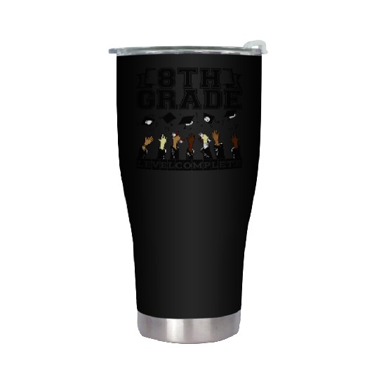 Graduation Her Him 5 Grade Middle School Level Com Stainless Steel Tumblers