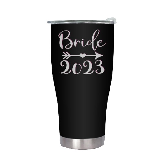 Bride To Be 2023 Engagement Getting Married Stainless Steel Tumblers