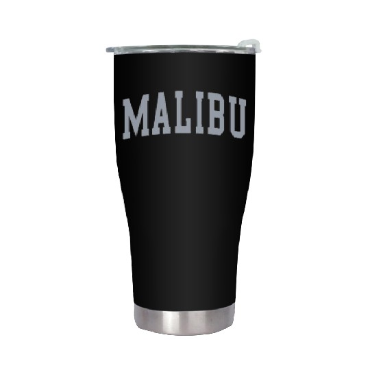 Brandy Light Blue Malibu Stainless Steel Tumblers