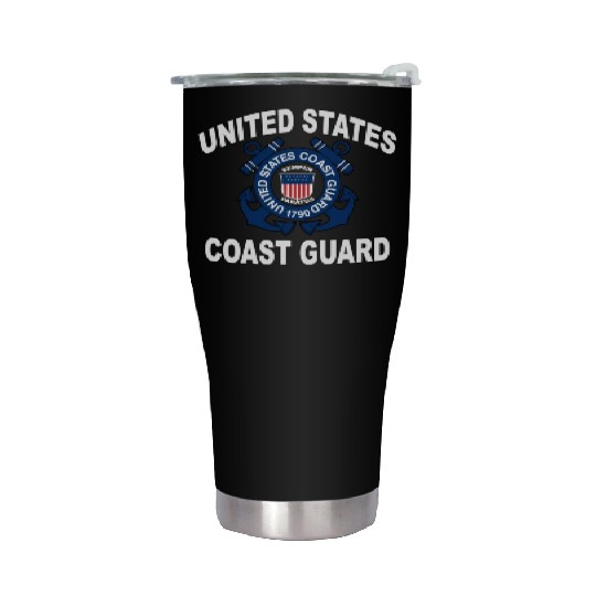 Us Coast Guard Uscg Alumni And Stainless Steel Tumblers