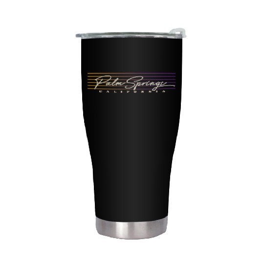 Palm Springs Style California Stainless Steel Tumblers
