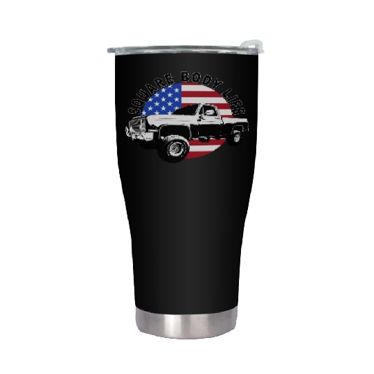 Squarebody Truck 4X4 Square Body Stainless Steel Tumblers