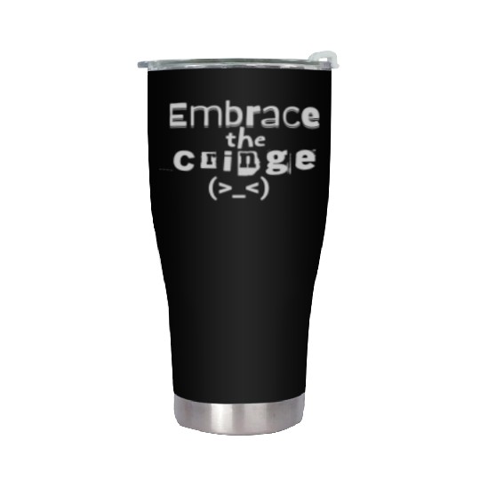 Embrace the Cringe Stainless Steel Tumblers