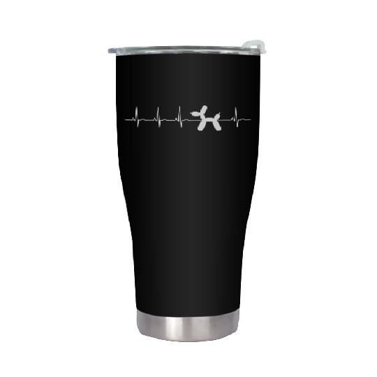 Balloon Twister Ekg Hebeat Stainless Steel Tumblers