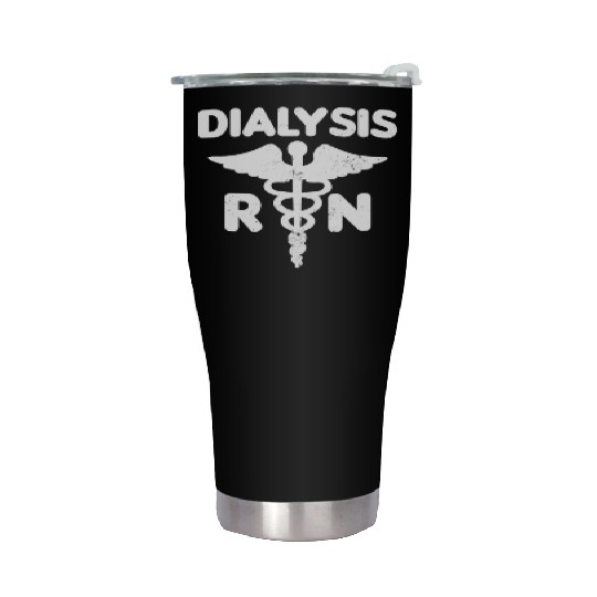 Dialysis Nurse Stainless Steel Tumblers RN Gift