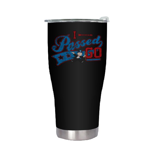 Graduation Americana Collegiate Text I Stainless Steel Tumblers