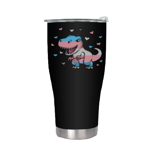 Transgender Pride Flag Transgender Pride Colors Stainless Steel Tumblers