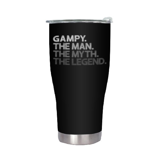 Gampy The The Myth The Legend Stainless Steel Tumblers