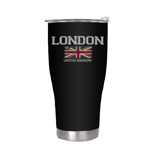 London England United Kingdom Stainless Steel Tumblers