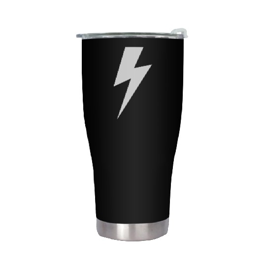 Lightning Bolt For And Stainless Steel Tumblers