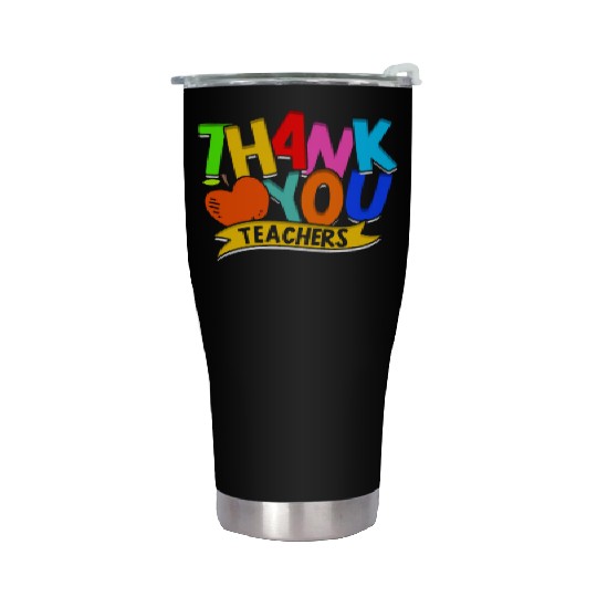 Thank you teacher - Gratitude Stainless Steel Tumblers