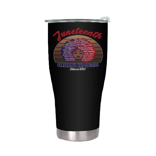 Juneteenth and African American History Stainless Steel Tumblers