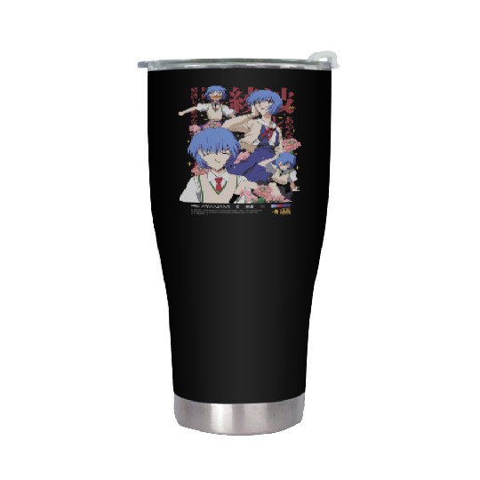 Rei Ayanami Stainless Steel Tumblers