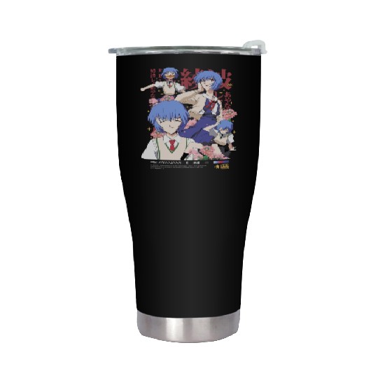 Rei Ayanami Stainless Steel Tumblers