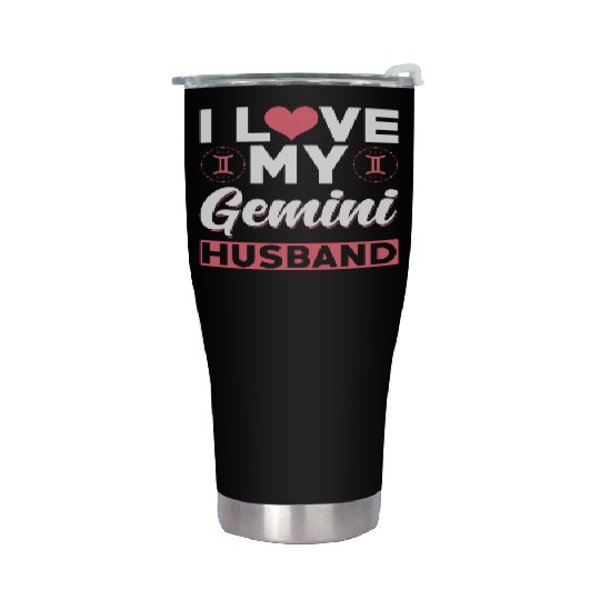 I love my Gemini Husband Stainless Steel Tumblers