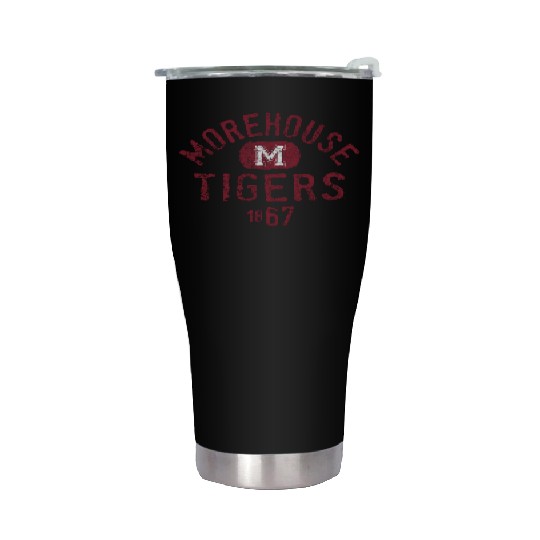 Morehouse Maroon Tigers Vintage 1867 Stainless Steel Tumblers