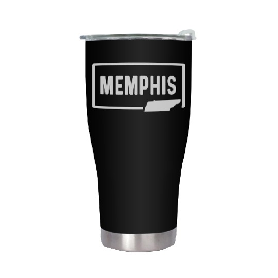 Memphis Tennessee Tn - Home Hometown Vacation Stainless Steel Tumblers