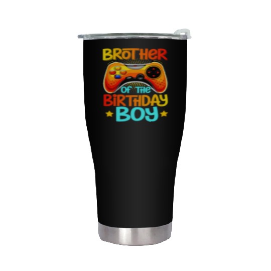 Video Game Brother Of The Gamer Stainless Steel Tumblers