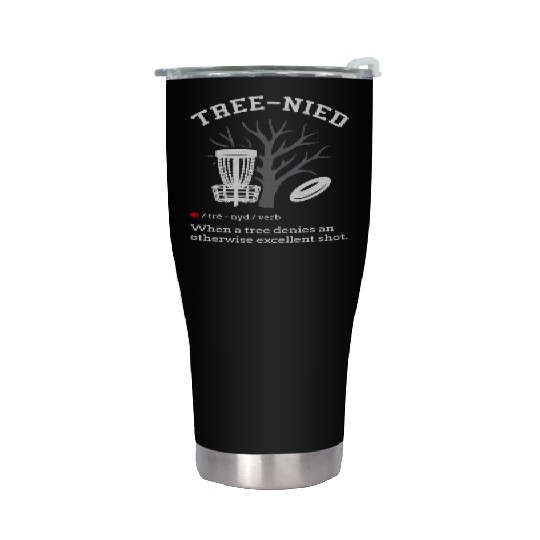 Disc Golf Stupid Tree Tree-Nied Iii Stainless Steel Tumblers
