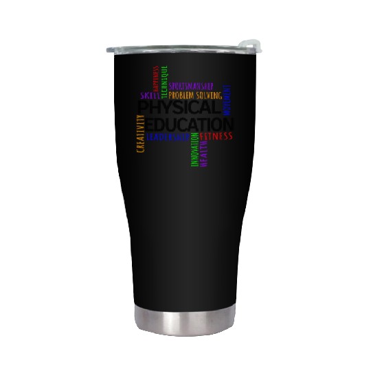 Physical Education Pe Gym Teacher Sport Stainless Steel Tumblers